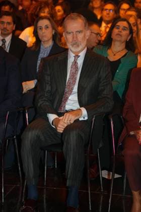 King Felipe attends the first Ibero-American Future Congress King Felipe during the Ibero-American Future Congress, at Casa América, on October 31, 2025, in Madrid Spain Organized by the Ibero-American General Secretariat SEGIB and the Fundación Encuentros del Futuro FEF , the event will address, between October 30 and 31, issues such as the future of the world order, the crisis of democracy, smart cities, neuro-rights or education in the era of artificial intelligence FAMOUS ROYALTY CONGRESS José Ramó Madrid Madrid Madrid Spain  Copyright: xJosÃ xRamonxHernandox 7068601