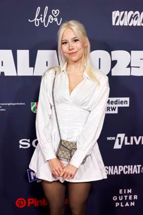Streamer Sarah Sarahtonin sarahtoninx9 at the VideoDays Festival Awards 2025 ceremony at E Werk Cologne, 30 10 2025 NRW Germany Copyright: xChristophxHardtx