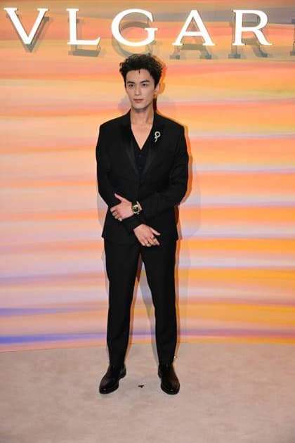 SHANGHAI, CHINA - OCTOBER 31: Actor Wu Lei attends the Bvlgari Dinner Party on October 31, 2025 in Shanghai, China.  Copyright: xVCGx 111600994270