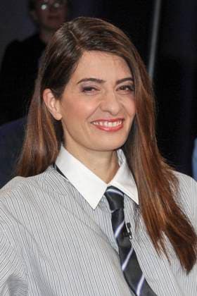 abb NDRTalkshow Linda Lydia Zervakis German Greek news anchor and TV presenter for ProSieben as a guest on the NDR talk show , from the NDR 3 studio on 31 10 2025 in Hamburg Hamburg Germany