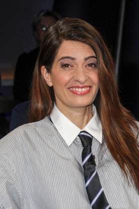abb NDRTalkshow Linda Lydia Zervakis German Greek news anchor and TV presenter for ProSieben as a guest on the NDR talk show , from the NDR 3 studio on 31 10 2025 in Hamburg Hamburg Germany