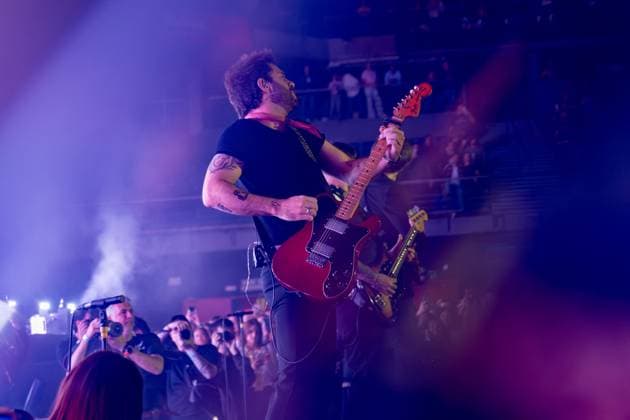 Viva Suecia concert at the Movistar Arena The group Viva Suecia during their performance at the Movistar Arena, on October 31, 2025, in Madrid Spain Viva Suecia is a Spanish indie rock band formed in Murcia in 2013, considered one of the current references of the genre in Spain They have already headlined national and international festivals, such as FIB, Mad Cool, Sonorama, Cruïlla and Granada Sound 31 OCTOBER 2025 CONCERT GROUP INDIE BAND VIVA SUECIA MUSIC Madrid Madrid Madrid Spain  Copyright: xRicardoxRubiox 7070148