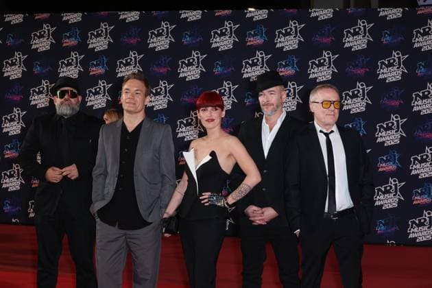 Jennifer Ayache with her band Superbus at the photocall of the 27th NRJ Music Awards at the Palais des Festivals in Cannes, France, on October 31, 2025 Dominique Jacovides Bestimage 27th NRJ Music Awards in Cannes, France, on October 31, 2025 Cannes France  Copyright: xDOMINIQUExJACOVIDESx xBESTIMAGExDOMINIQUExJACOVIDESx xBESTIMAGEx
