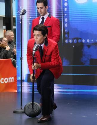 October 31 2025 Dylan Dreyer on Today Show Halloween Celebration at Rockeffer Plaza in New York. October 31, 2025 Copyright: xRW Mediapunchx