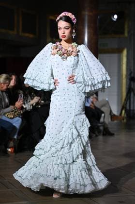 International Flamenco Fashion Week Madrid, (SIMOF) in Madrid - 31 Oct 2025 A model walks in a Angela Isa design at the International Flamenco Fashion Week Madrid, (SIMOF) show, at the Wellington Hotel in Madrid. Madrid Spain Copyright: xAtilanoxGarciax xSOPAxImagesx FOTO54279