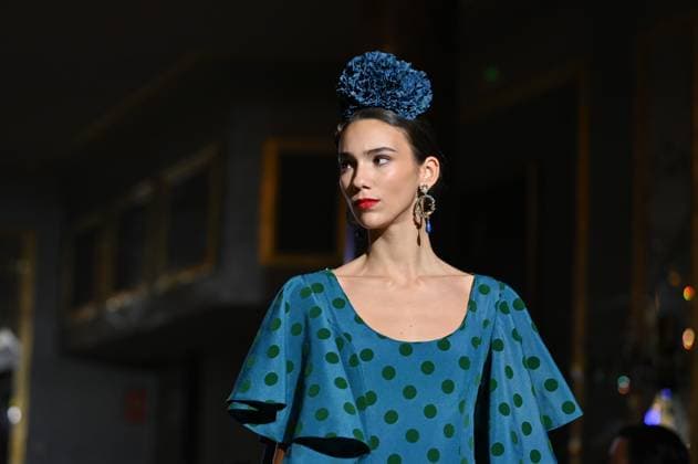 International Flamenco Fashion Week Madrid, (SIMOF) in Madrid - 31 Oct 2025 A model walks in a Angela Isa design at the International Flamenco Fashion Week Madrid, (SIMOF) show, at the Wellington Hotel in Madrid. Madrid Spain Copyright: xAtilanoxGarciax xSOPAxImagesx FOTO54295
