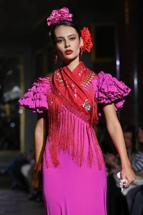 International Flamenco Fashion Week Madrid, (SIMOF) in Madrid - 31 Oct 2025 A model walks in a Angela Isa design at the International Flamenco Fashion Week Madrid, (SIMOF) show, at the Wellington Hotel in Madrid. Madrid Spain Copyright: xAtilanoxGarciax xSOPAxImagesx FOTO54317