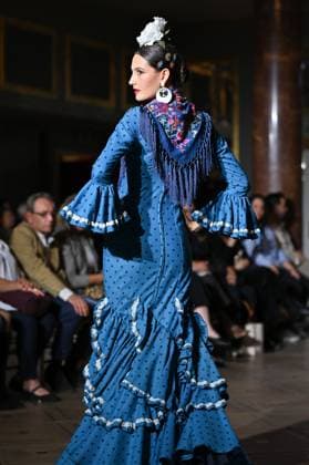 International Flamenco Fashion Week Madrid, (SIMOF) in Madrid - 31 Oct 2025 A model walks in a Angela Isa design at the International Flamenco Fashion Week Madrid, (SIMOF) show, at the Wellington Hotel in Madrid. Madrid Spain Copyright: xAtilanoxGarciax xSOPAxImagesx FOTO54324