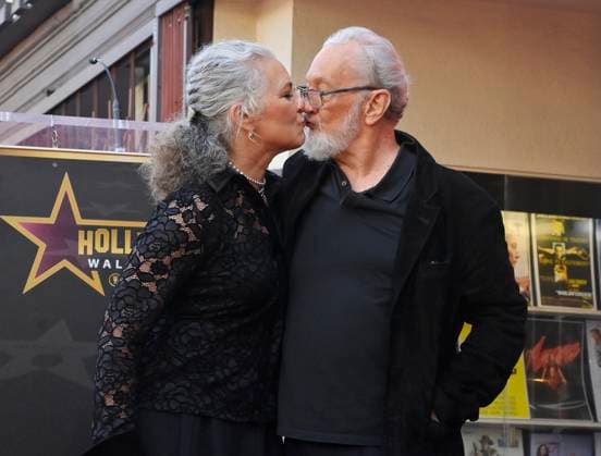 American actor and director Robert Englund, who is best known for his portrayal of the villainous Freddie Krueger is joined by his wife Nancy Booth during an unveiling ceremony honoring him with the 2, 826th star on the Hollywood Walk of Fame in Los Angeles on Friday, October 31, 2025.  LAP2025103122 JIMxRUYMEN
