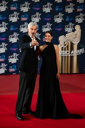 PEOPLE : NRJ Music Awards - Cannes 31 10 25 Francois Vincentelli and Alice Dufour attend the 27th NRJ Music Awards on October 31, 2025 in Cannes, France. Photo by Sandrine Thesillat PsNewZ  Copyright: xSandrinexTHESILLATx