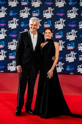 PEOPLE : NRJ Music Awards - Cannes 31 10 25 Francois Vincentelli and Alice Dufour attend the 27th NRJ Music Awards on October 31, 2025 in Cannes, France. Photo by Sandrine Thesillat PsNewZ  Copyright: xSandrinexTHESILLATx