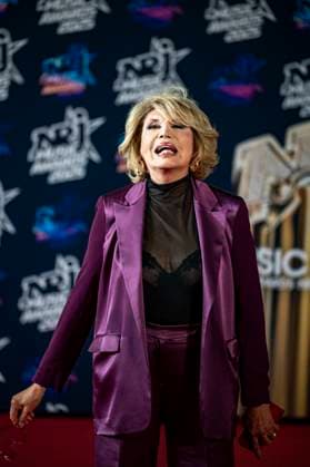 PEOPLE : NRJ Music Awards - Cannes 31 10 25 Amanda Lear attends the 27th NRJ Music Awards on October 31, 2025 in Cannes, France. Photo by Sandrine Thesillat PsNewZ  Copyright: xSandrinexTHESILLATx