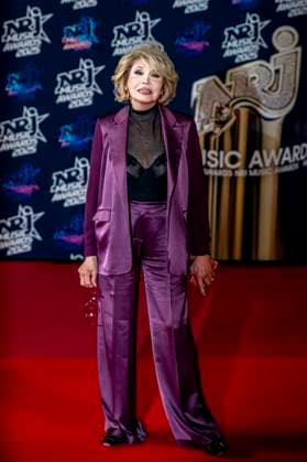 PEOPLE : NRJ Music Awards - Cannes 31 10 25 Amanda Lear attends the 27th NRJ Music Awards on October 31, 2025 in Cannes, France. Photo by Sandrine Thesillat PsNewZ  Copyright: xSandrinexTHESILLATx