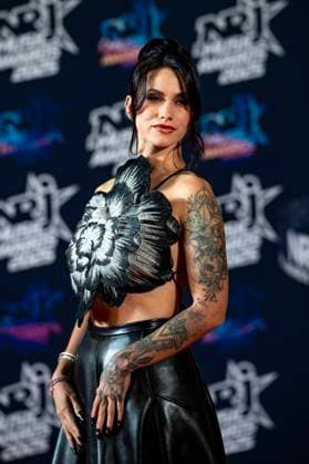 PEOPLE : NRJ Music Awards - Cannes 31 10 25 Maghla attends the 27th NRJ Music Awards on October 31, 2025 in Cannes, France. Photo by Sandrine Thesillat PsNewZ  Copyright: xSandrinexTHESILLATx