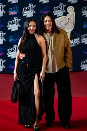 PEOPLE : NRJ Music Awards - Cannes 31 10 25 Leila and Hatiks attend the 27th NRJ Music Awards on October 31, 2025 in Cannes, France. Photo by Sandrine Thesillat PsNewZ  Copyright: xSandrinexTHESILLATx