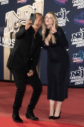 27th NRJ Music Awards - Cannes Helena Bailly and Nikos Aliagas attend the 27th NRJ Music Awards on October 31, 2025 in Cannes, France. Photo by David NIVIERE ABACAPRESS.COM CANNES France  Copyright: xNivierexDavid ABACAPRESS.COMx