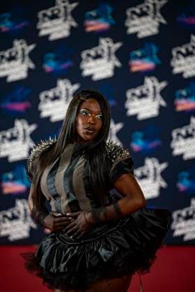PEOPLE : NRJ Music Awards - Cannes 31 10 25 ThÃ odora attends the 27th NRJ Music Awards on October 31, 2025 in Cannes, France. Photo by Sandrine Thesillat PsNewZ  Copyright: xSandrinexTHESILLATx