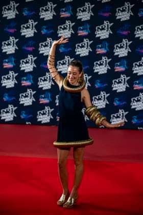 PEOPLE : NRJ Music Awards - Cannes 31 10 25 Luiza attends the 27th NRJ Music Awards on October 31, 2025 in Cannes, France. Photo by Sandrine Thesillat PsNewZ  Copyright: xSandrinexTHESILLATx