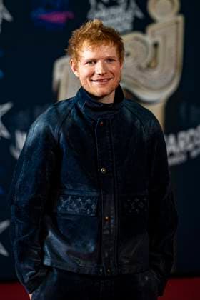 PEOPLE : NRJ Music Awards - Cannes 31 10 25 Ed Sheeran attends the 27th NRJ Music Awards on October 31, 2025 in Cannes, France. Photo by Sandrine Thesillat PsNewZ  Copyright: xSandrinexTHESILLATx