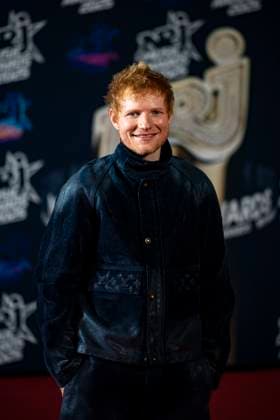 PEOPLE : NRJ Music Awards - Cannes 31 10 25 Ed Sheeran attends the 27th NRJ Music Awards on October 31, 2025 in Cannes, France. Photo by Sandrine Thesillat PsNewZ  Copyright: xSandrinexTHESILLATx