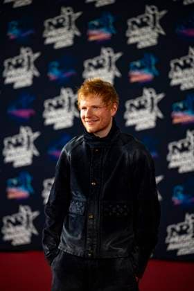 PEOPLE : NRJ Music Awards - Cannes 31 10 25 Ed Sheeran attends the 27th NRJ Music Awards on October 31, 2025 in Cannes, France. Photo by Sandrine Thesillat PsNewZ  Copyright: xSandrinexTHESILLATx