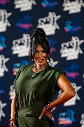 PEOPLE : NRJ Music Awards - Cannes 31 10 25 Ayem Nour attends the 27th NRJ Music Awards on October 31, 2025 in Cannes, France. Photo by Sandrine Thesillat PsNewZ  Copyright: xSandrinexTHESILLATx