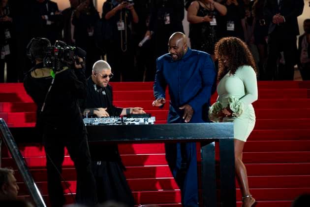 PEOPLE : NRJ Music Awards - Cannes 31 10 25 Mosimann, Teddy Rinner attend the 27th NRJ Music Awards on October 31, 2025 in Cannes, France. Photo by Sandrine Thesillat PsNewZ  Copyright: xSandrinexTHESILLATx