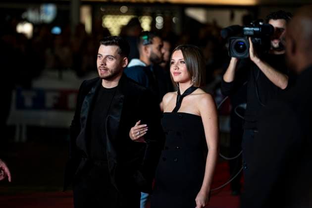 PEOPLE : NRJ Music Awards - Cannes 31 10 25 Jeck and Carla attends the 27th NRJ Music Awards on October 31, 2025 in Cannes, France. Photo by Sandrine Thesillat PsNewZ  Copyright: xSandrinexTHESILLATx