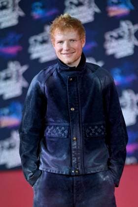 27th NRJ Music Awards Photocall Cannes..FC Ed Sheeran attends the Photocall during the 27th NRJ Music Awards on October 31, 2025 in Cannes, France. Photo by Franck Castel ABACAPRESS.COM Cannes France  Copyright: xCastelxFranck ABACAx