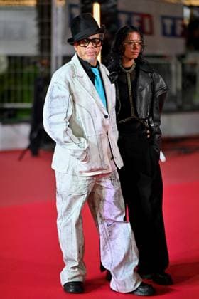 27th NRJ Music Awards Photocall Cannes..FC Joey Starr and guest attends the Photocall during the 27th NRJ Music Awards on October 31, 2025 in Cannes, France. Photo by Franck Castel ABACAPRESS.COM Cannes France  Copyright: xCastelxFranck ABACAx