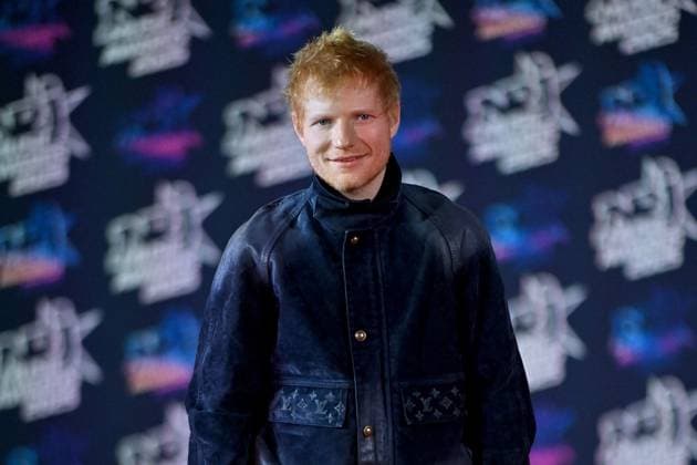 27th NRJ Music Awards Photocall Cannes..FC Ed Sheeran attends the Photocall during the 27th NRJ Music Awards on October 31, 2025 in Cannes, France. Photo by Franck Castel ABACAPRESS.COM Cannes France  Copyright: xCastelxFranck ABACAx