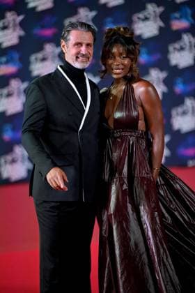 27th NRJ Music Awards Photocall Cannes..FC Patrick Mouratoglou and Linda Nobat attends the Photocall during the 27th NRJ Music Awards on October 31, 2025 in Cannes, France. Photo by Franck Castel ABACAPRESS.COM Cannes France  Copyright: xCastelxFranck ABACAx