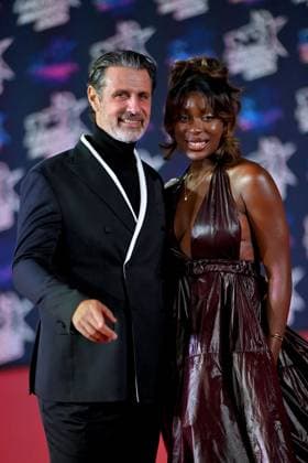 27th NRJ Music Awards Photocall Cannes..FC Patrick Mouratoglou and Linda Nobat attends the Photocall during the 27th NRJ Music Awards on October 31, 2025 in Cannes, France. Photo by Franck Castel ABACAPRESS.COM Cannes France  Copyright: xCastelxFranck ABACAx
