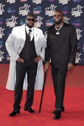 27th NRJ Music Awards - Cannes Guy2Bezbar and Cedric Nkomi a.k.a. KeBlack attend the 27th NRJ Music Awards on October 31, 2025 in Cannes, France. Photo by David NIVIERE ABACAPRESS.COM CANNES France  Copyright: xNivierexDavid ABACAPRESS.COMx