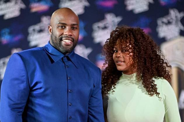 27th NRJ Music Awards Photocall Cannes..FC Teddy Riner and his wife Luthna Plocus attends the Photocall during the 27th NRJ Music Awards on October 31, 2025 in Cannes, France. Photo by Franck Castel ABACAPRESS.COM Cannes France  Copyright: xCastelxFranck ABACAx