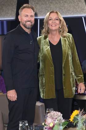 Steven Gätjen and Bettina Tietjen at the recording of the NDR Talk Show in the NDR television studio Lokstedt Hamburg, 29 10 2025 Foto:xgbrcix xFuturexImagex ndr_talk2910_5001
