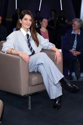 Linda Zervakis at the recording of the NDR Talk Show at the NDR television studio in Lokstedt Hamburg, 29 10 2025 Foto:xgbrcix xFuturexImagex ndr_talk2910_5009