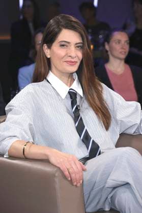 Linda Zervakis at the recording of the NDR Talk Show at the NDR television studio in Lokstedt Hamburg, 29 10 2025 Foto:xgbrcix xFuturexImagex ndr_talk2910_5010
