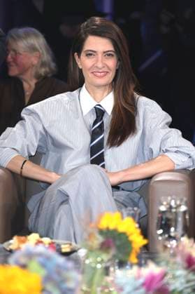 Linda Zervakis at the recording of the NDR Talk Show at the NDR television studio in Lokstedt Hamburg, 29 10 2025 Foto:xgbrcix xFuturexImagex ndr_talk2910_5012