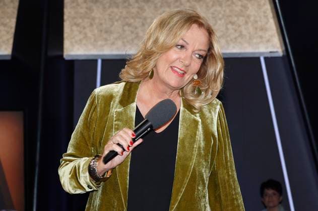 Bettina Tietjen at the recording of the NDR Talk Show in the NDR television studio Lokstedt Hamburg, 29 10 2025 Foto:xH.xHartmannx xFuturexImagex ndr_talk2910_5035