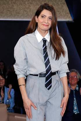 Linda Zervakis at the recording of the NDR Talk Show at the NDR television studio in Lokstedt Hamburg, 29 10 2025 Foto:xH.xHartmannx xFuturexImagex ndr_talk2910_5043