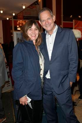 Suzanne Vogdt and Klaus Peter Grap at the premiere of the play Carmen darf nicht platzen at the Komödie am Kurfürstendamm in the Ernst Reuter Saal Berlin, 31 10 2025 Foto:xM.xBehrensx xFuturexImagex carmen_prem_5019