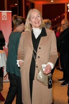 Katja Weitzenböck at the premiere of the play Carmen darf nicht platzen at the Komödie am Kurfürstendamm in the Ernst Reuter Saal Berlin, 31 10 2025 Foto:xM.xBehrensx xFuturexImagex carmen_prem_5020