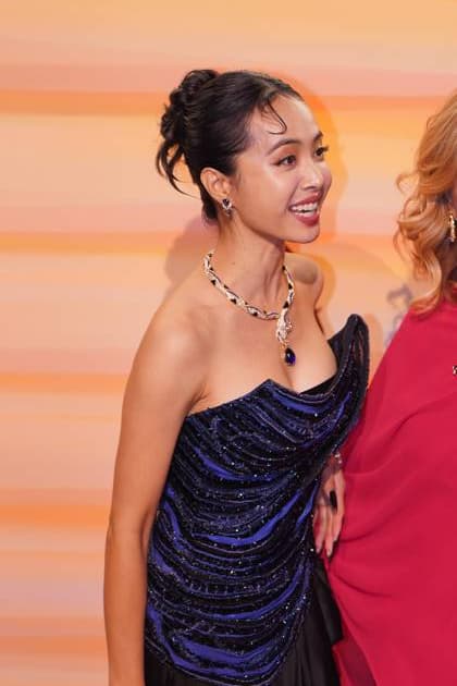 SHANGHAI, CHINA - OCTOBER 31: Singer Jolin Tsai attends the Bvlgari Dinner Party on October 31, 2025 in Shanghai, China.  Copyright: xVCGx 111600999145