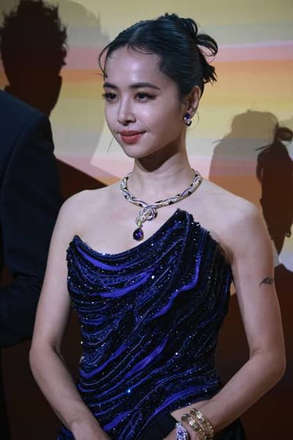 SHANGHAI, CHINA - OCTOBER 31: Singer Jolin Tsai attends the Bvlgari Dinner Party on October 31, 2025 in Shanghai, China.  Copyright: xVCGx 111600998582