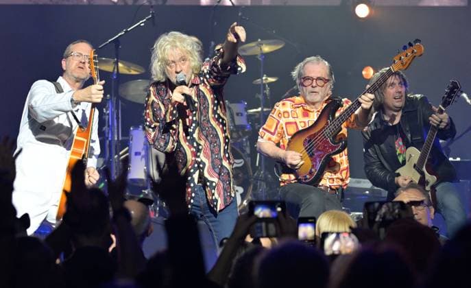 The Boomtown Rats celebrate their 50th Anniversary since their first gig . Bob Geldof and his band The Boomtown Rats celebrate their 50th Anniversary since their first gig., Credit:Jules Annan Avalon  Copyright: xJulesxAnnanx xAvalonx 1049581931