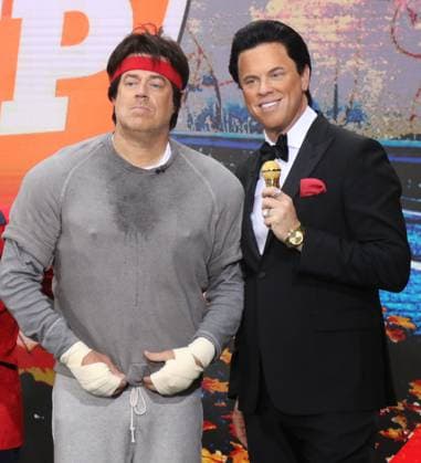 October 31 2025 Carson Daly and Willie Geist on Today Show Halloween Celebration at Rockeffer Plaza in New York. October 31, 2025 Copyright: xRWx