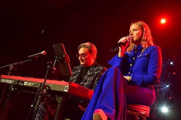 16 Laughing Hearts Charity Gala Evenyn Weigert, Mousse T music producer Live performance at the 16 Laughing Hearts Charity Gala at the JM Marriott Hotel in Berlin on 01 11 2025 Photopress Mueller