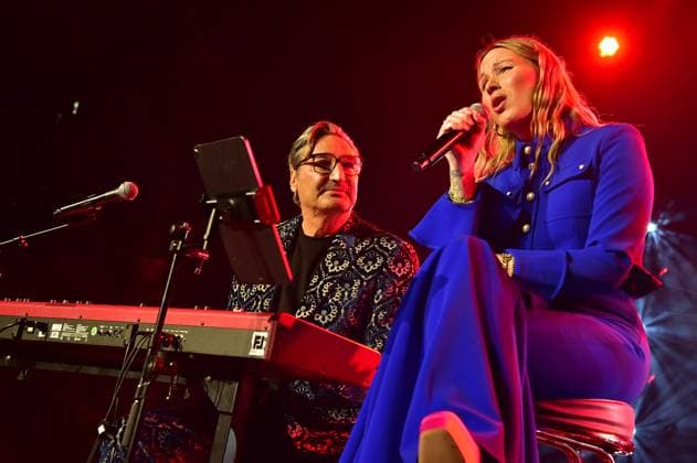 16 Laughing Hearts Charity Gala Evenyn Weigert, Mousse T music producer Live performance at the 16 Laughing Hearts Charity Gala at the JM Marriott Hotel in Berlin on 01 11 2025 Photopress Mueller