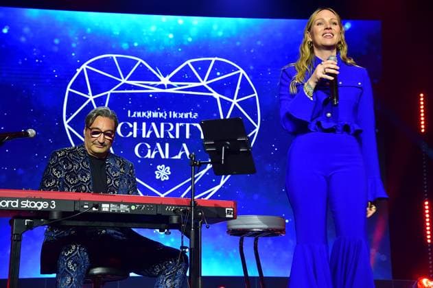 16 Laughing Hearts Charity Gala Evenyn Weigert, Mousse T music producer Live performance at the 16 Laughing Hearts Charity Gala at the JM Marriott Hotel in Berlin on 01 11 2025 Photopress Mueller